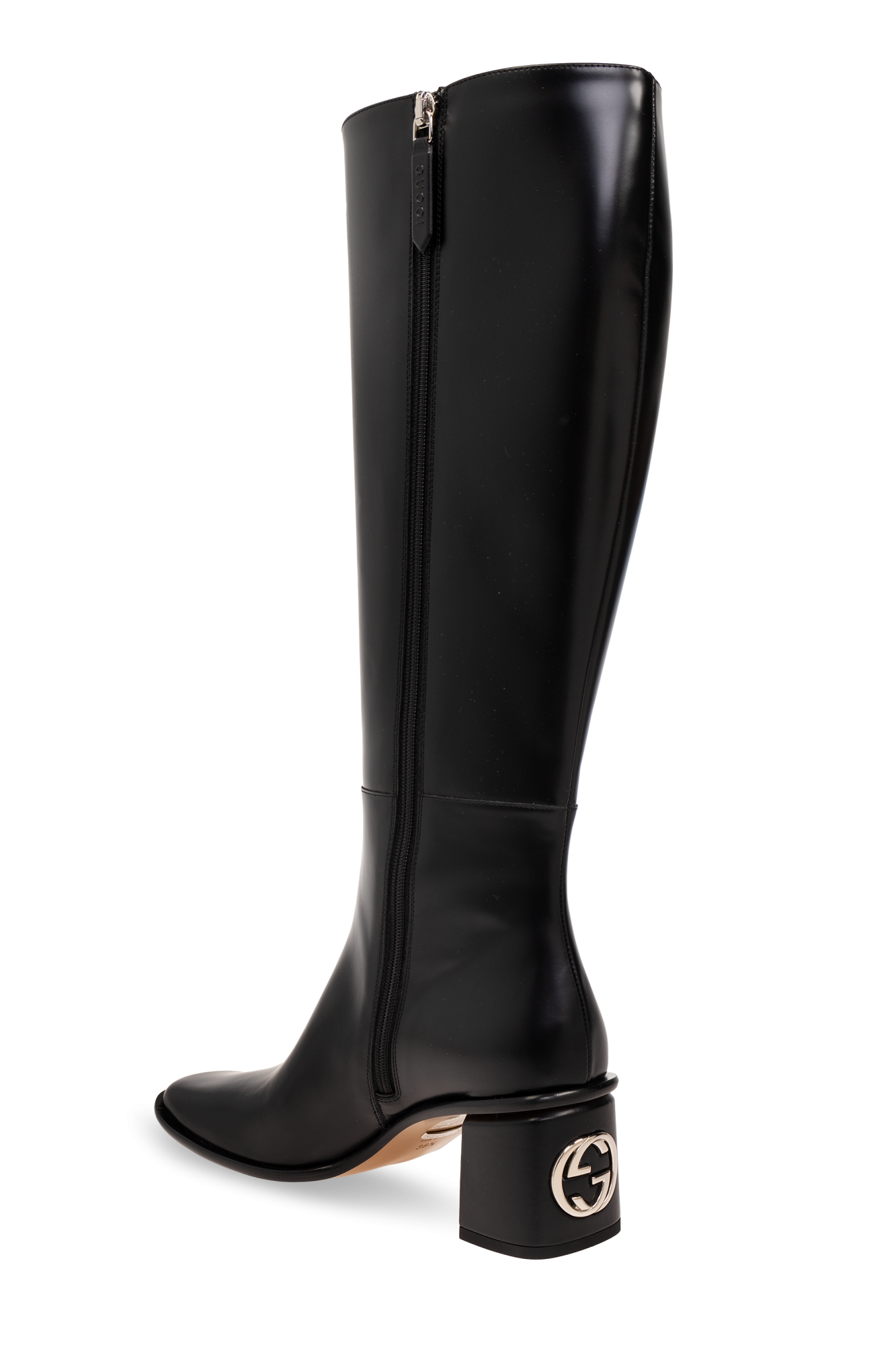 靴 GUCCI short boots sidezip leather 367755 GUCCI short boots sidezip leather 367755